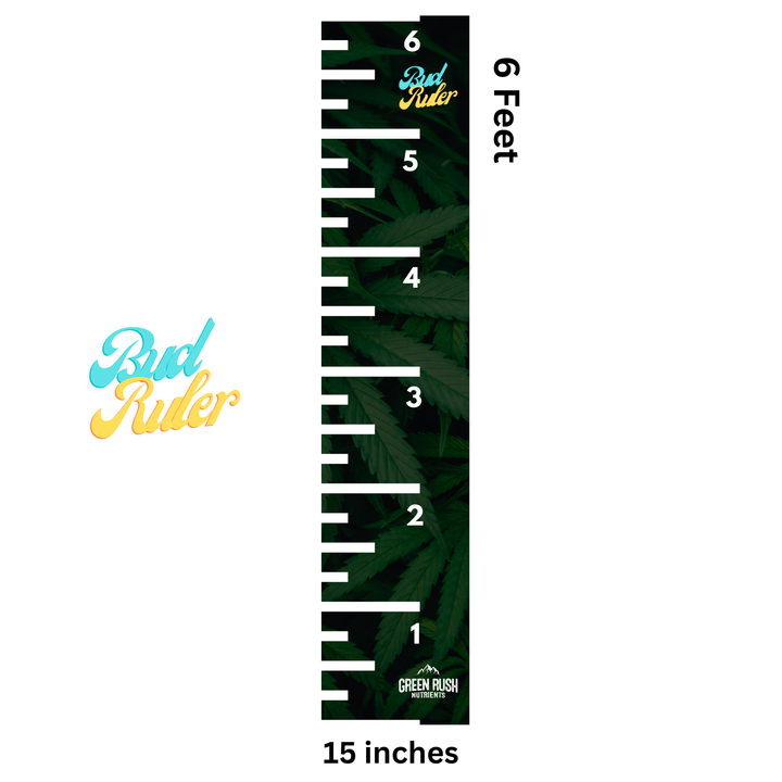 Bud Ruler: Indoor Measuring Tool For Your Harvest (6 Foot Ruler ...