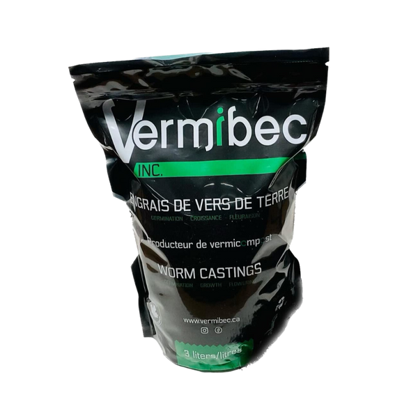 Vermibec Worm Castings 3 Liters