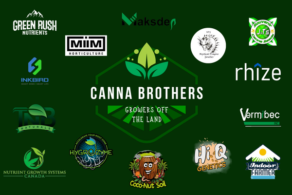 Canna Brothers Growers Off The Land Banner