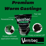 Load image into Gallery viewer, Vermibec Worm Castings 3 Liters
