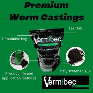 Vermibec Worm Castings 3 Liters