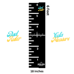 Load image into Gallery viewer, Bud Ruler: Indoor Measuring Tool For Your Harvest (6 Foot Ruler)
