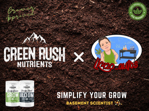 Customizable Vinyl Green Rush Nutrients Banner